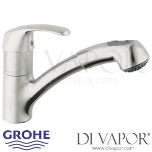 Grohe Alira Single-Lever Sink Mixer - 2001 to 2007 - Tap Spare Parts 32998SD0 GEN1
